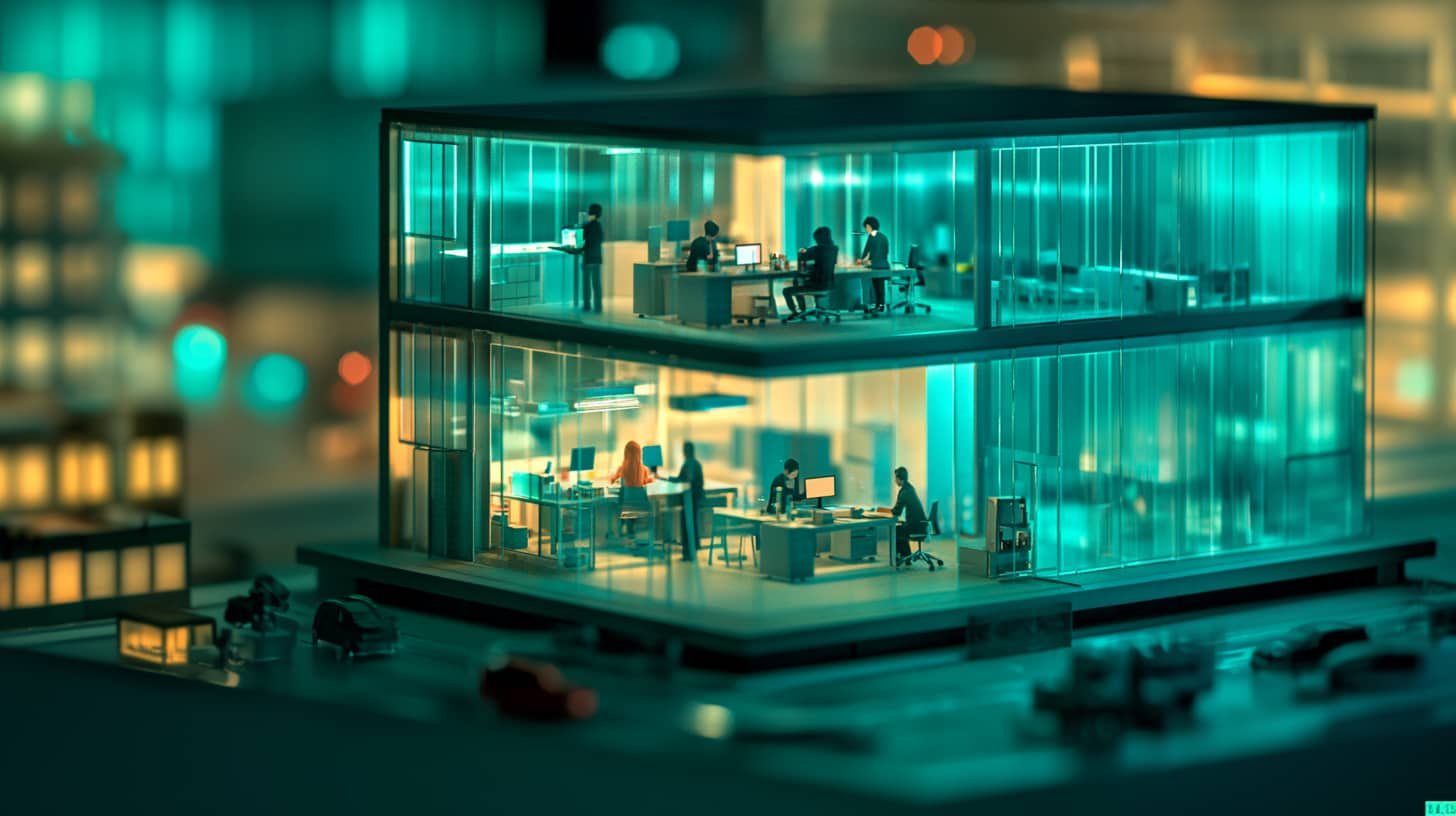 PTS IT support services in a Singapore office